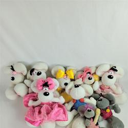 Lot de 9 peluches Diddle Diddlina - Photo 1