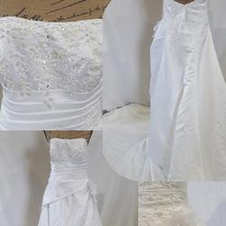 Robe de mariée bustier - 48 - Photo 0