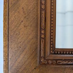 Miroir en bois sculpté - style XIXème  - Photo 1