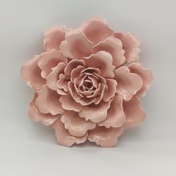 Sculpture Murale fleur en céramique  - Photo 0