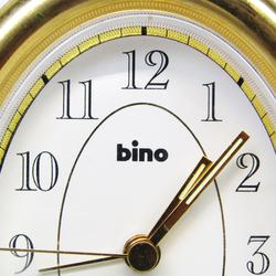 Ancienne horloge Quartz Bino à piles 11 x 9 cm dorée - Photo 1