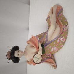Figurine orientale de geisha - Photo 0