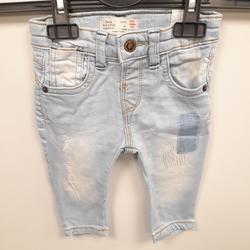 Pantalon jean délavé bébé 3 /6mois Zara - Photo 0