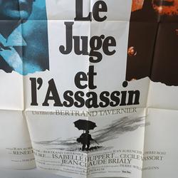 Affiche cinéma originale "Le juge et l'assassin" 120x160 cm - Photo 1
