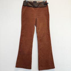 Pantalon en velours marron "Burberry" - 12a - Fille - Photo 0