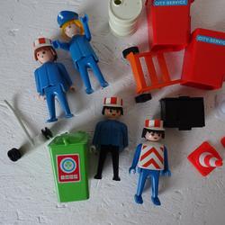 Lot de Playmobil "Eboueurs" - Photo 1