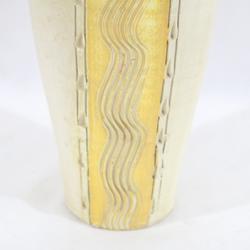 Vase magrébin en terre cuite/céramique peint à la main  - Photo 1