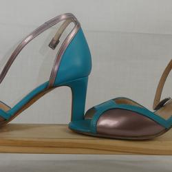 Sandales bleues à talon Karine Arabia paris - Pointure 36 - Photo 1