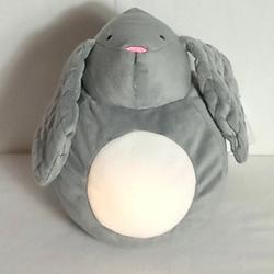 Pekhult peluche avec veilleuse LED, gris lapin/à pile - Photo 0