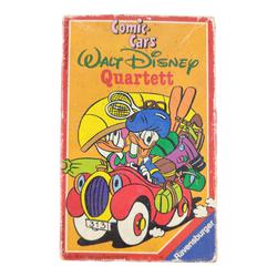 Jeu de cartes Comic-Cars Walt Disney Quartett  - Photo 0