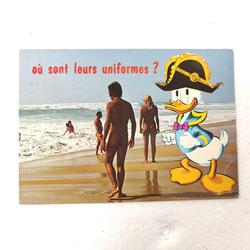 Carte postale ancienne - Walt Disney "la côte Athlantique" - Disney production  - Photo 0