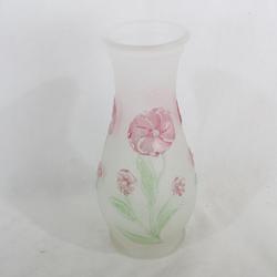 Vase en verre moulé - Photo 0