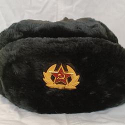 Chapka russe taille 59 (chapeau de fourrure russe) - Taille 59 - Photo 0