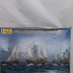 Ensemble de 3 Maquettes des caravelles de Christophe Colomb - Photo 0