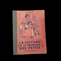 livre - la lecture et le Français des petits - Fernand Nathan - Photo zoomée