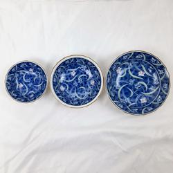 Trio de bols en porcelaine - Photo 1
