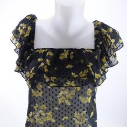 blouse motif floral - adl - XS- très bon état  - Photo 0