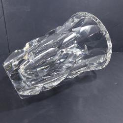 Gros vase en cristal taillé Art Déco - Fabrique de St-Louis  - Photo 1