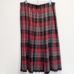Jupe écossaise plissée "Damart" - 48 - Femme - Photo 0