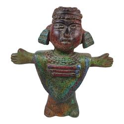 Statuette en terre cuite - Personnage maya aztèque - Photo 0