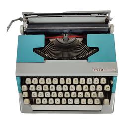 Machine à écrire portative modèle "Typo" - MANUFRANCE - années 1970 - Photo 1
