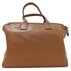Grand sac 24H Monoprix neuf en simili cuir marron Cabas Week-end Voyage Cours - Photo 1