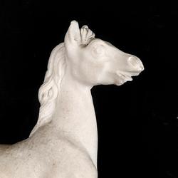 Statuette en pierre "cheval" 1978 - Photo 1