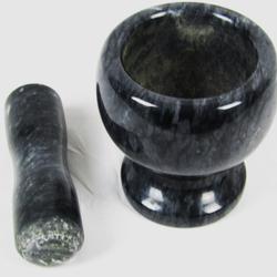 Mortier et pilon noir Chic et intemporel - ZLX-Mortar  - Photo 1