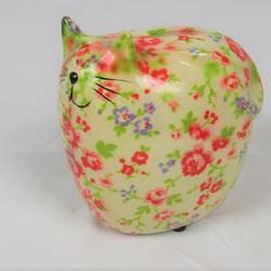 Tirelire en céramique en forme de chat - Photo 1
