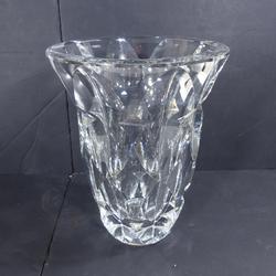 Gros vase en cristal taillé Art Déco - Fabrique de St-Louis  - Photo 0