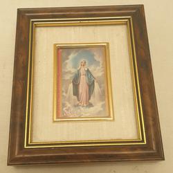 Cadre icone religieuse 12 cm  - Photo 0