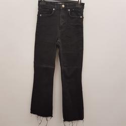 Jean noir taille haute -ZARA - Taille 34 - Photo 1