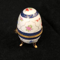 Oeuf décoratif style Fabergé  - Photo 1