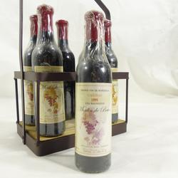 Bougies en forme de bouteilles de vin / Support inclus - Moulin de Brion  - Photo 1