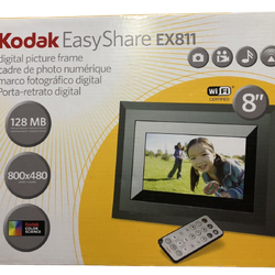 Kodak EasyShare EX811 - 8"- Wi-Fi Digital Picture Frame -128 MB - Photo zoomée
