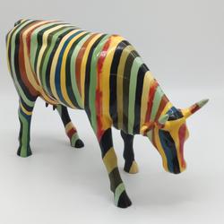 Vache céramique multicolore  - Photo 0