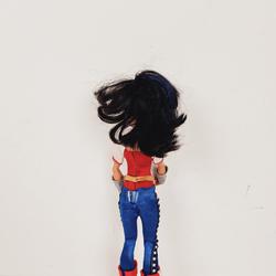 Barbie - poupée Barbie Wonderwoman 31 cm - Mattel - 2015 - Photo 1