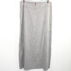 Jupe Longue Bicolore Blanc/Noir OZ FILIZLER Taille 46 - Photo 1