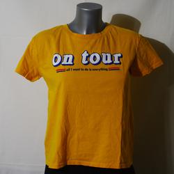 T-shirt jaune - Bershka - M - Photo 0