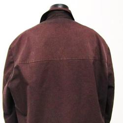veste marron à manches longues avec fermeture éclair fabriqué en france - taille 54 - Photo 1