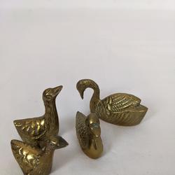 4 canards en laiton  - Photo 1