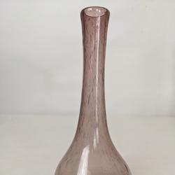 Vase - soliflore en verre bullé signé Biot  - Photo 0