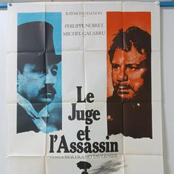 Affiche cinéma originale "Le juge et l'assassin" 120x160 cm - Photo 0