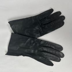 Paire de gants en cuir, femme, noir - Photo 0