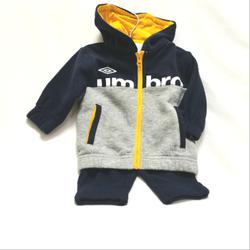 Ensemble de sportswear - Umbro - veste et jogging - 6 mois - bleu - gris - blanc - jaune - Photo 0