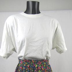 Jupe vintage plissée à imprimé fleuri multicolore- Taille XL - Photo 1