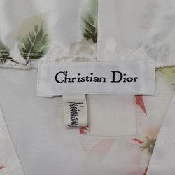 Peignoir Kimono Christian Dior Neiman Marcus T M/L robe de chambre vintage imprimé floral - Photo 1