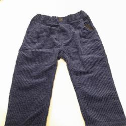 Pantalon bébé 9 mois en velours bleu/ Catimini - Photo 0
