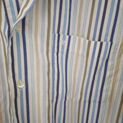 Chemise manche courte à rayures Pierre Cardin - Photo 1