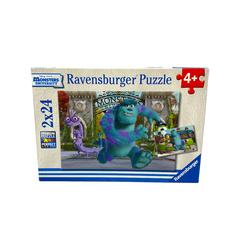Puzzle - Monsters University - 2x24 pièces - Photo 0